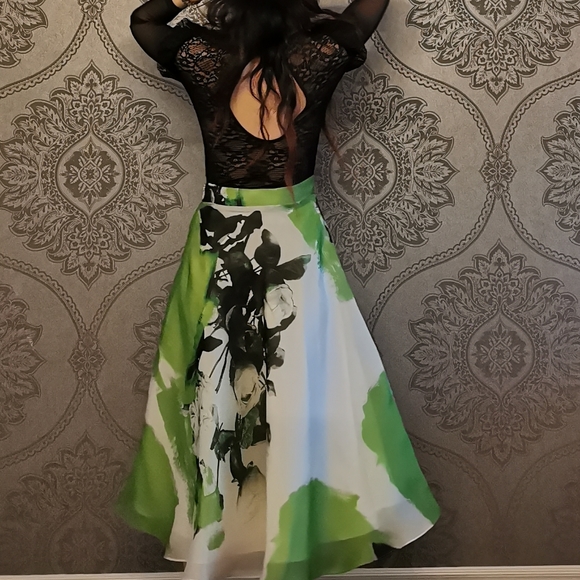 Custom made 100% silk skirt - Picture 10 of 14